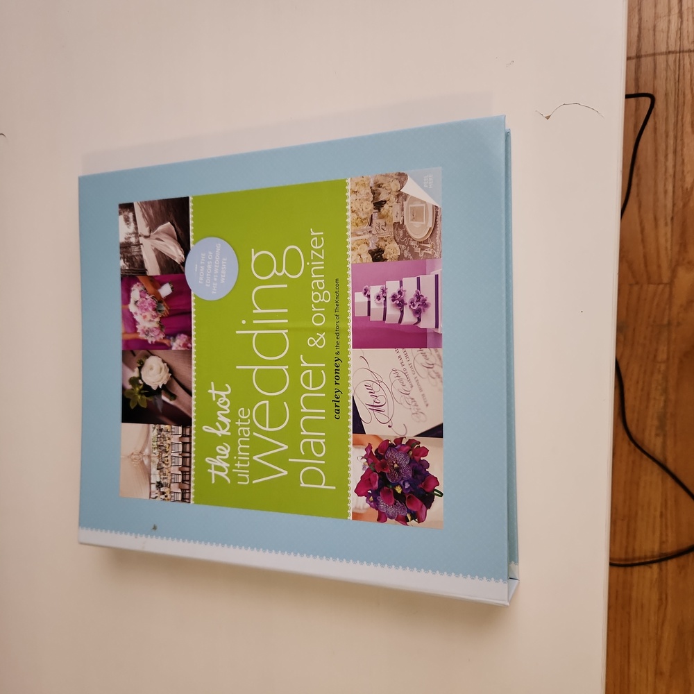 The Wedding Planner Book from The Knot